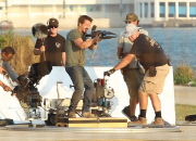 "Transfomers 4: Age of Extinction" on set filming in Hong Kong