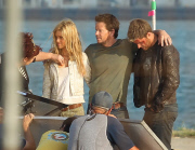 "Transfomers 4: Age of Extinction" on set filming in Hong Kong
