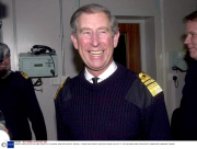 PRINCE CHARLES VISITING HMS CARDIFF AT HM NAVAL BASE DEVONPORT, BRITAIN - 03 MAR 2004