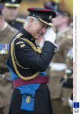 Prince Charles presents new colours to the Mercian Regiment at the Sixways Stadium, Worcester, Britain - 06 Jun 2013