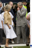 Prince Charles and Camilla, Duchess of Cornwall visit the village of Bromham, Wiltshire, Britain - 17 Jul 2007