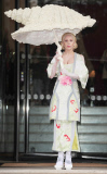 LADY GAGA LEAVING HER HOTEL ON HALLOWEEN 