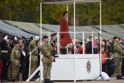 Princess Anne attends Afghanistan Medal Presentation