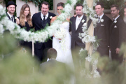 Exclusive... 'N Sync Bandmates Reunite for Chris Kirkpatrick Wedding - NO WEB USE 