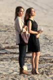 Things get hot and steamy between Pierce Brosnan and Salma Hayek On Set