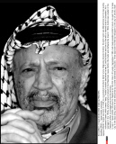 ISRAEL : Yasser Arafat -portraits.