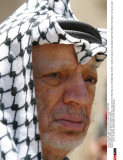 WEST BANK : Portraits of Yasser Arafat
