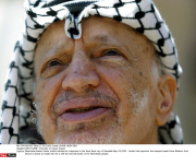 WEST BANK : Portraits of Yasser Arafat