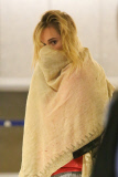 Suki Waterhouse dresses down at LAX Airport