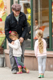 Matthew Broderick pulls double daddy duty