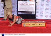 Emma Thompson handprint ceremony, Los Angeles, America - 07 Nov 2013