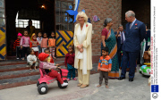 Prince Charles and Camilla Duchess of Cornwall in Delhi, India - 08 Nov 2013
