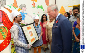 Prince Charles and Camilla Duchess of Cornwall in Delhi, India - 08 Nov 2013
