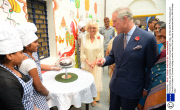 Prince Charles and Camilla Duchess of Cornwall in Delhi, India - 08 Nov 2013