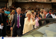 Prince Charles and Camilla Duchess of Cornwall in Delhi, India - 08 Nov 2013