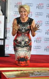 Emma Thompson Handprint Ceremony