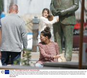 Katie Holmes and daughter Suri Cruise out and about in Cape Town, South Africa - 07 Nov 2013