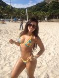 Tati Neves - the girl who allegedly took the photos of Justin Bieber asleep in his bed after spending the night with him 