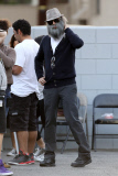 Scott Disick gets in full costume for the Kardashian Charity Sale