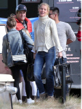 Exclusive... A-List Guest List At Robert Downey Jr's Wife's Birthday By The Bay - NO WEB USE 