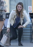 Exclusive... Mischa Barton Out With A Friend In West Hollywood 