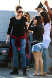 The Kardashian's throw a charity yard sale