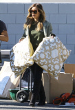 The Kardashian/Jenner girls helping out