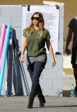 The Kardashian/Jenner girls helping out