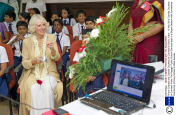 Prince Charles and Camilla Duchess of Cornwall in Kochi, India - 12 Nov 2013