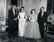 Queen Elizabeth II, Prince Philip, Jackie Kennedy, President Kennedy