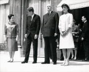 President John F. Kennedy 1917 - 1963 and Jacqueline Kennedy Onassis 1929 - 1994