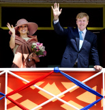 Das niederländsiche Königspaar auf Besuch in der Karibik