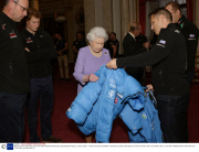 Walking with the Wounded South Pole Allied Challenge Participants at Buckingham Palace, London, Britain - 13 Nov 2013