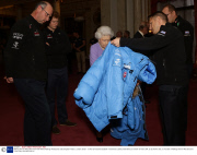 Walking with the Wounded South Pole Allied Challenge Participants at Buckingham Palace, London, Britain - 13 Nov 2013
