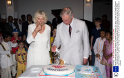 Prince Charles and Camilla Duchess of Cornwall in Colombo, Sri Lanka - 14 Nov 2013