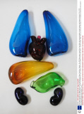 Glass organs exhibition by Sigga Heimis and Corning Museum of Glass, Stockholm, Sweden - Nov 2013