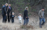 Brooke Mueller Takes Her Boys On A Hike 