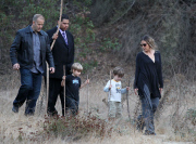 Brooke Mueller Takes Her Boys On A Hike 
