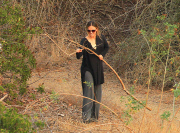 Brooke Mueller Takes Her Boys On A Hike 