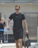 Alexander Skarsgard Heads To The Gym