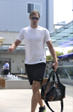 Alexander Skarsgard Heads To The Gym