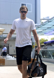 Alexander Skarsgard Heads To The Gym