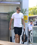 Alexander Skarsgard Heads To The Gym