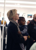  Charlize Theron and baby Jackson came into the concept store Colette