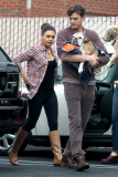Ashton Kutcher and Mila Kunis go to allegedly put his beloved dog down