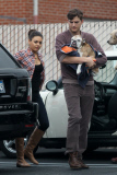 Ashton Kutcher and Mila Kunis go to allegedly put his beloved dog down