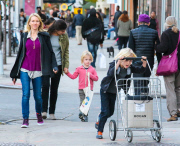 Naomi Watts Walks To The Store With Her Boys 