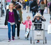 Naomi Watts Walks To The Store With Her Boys 