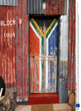 Shanty Town holiday shacks at Emoya luxury hotel and game reserve, Bloemfontein, South Africa - 15 Nov 2013