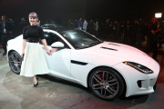 Jaguar F-Type global reveal event, Los Angeles, America - 19 Nov 2013